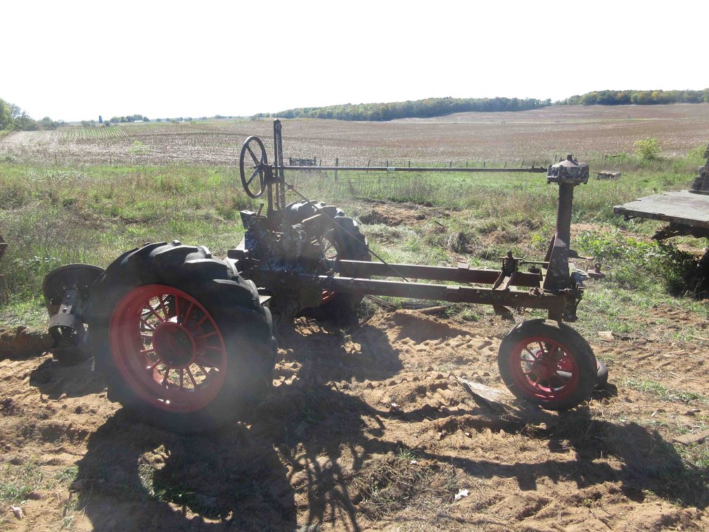 Farmall tractor frame