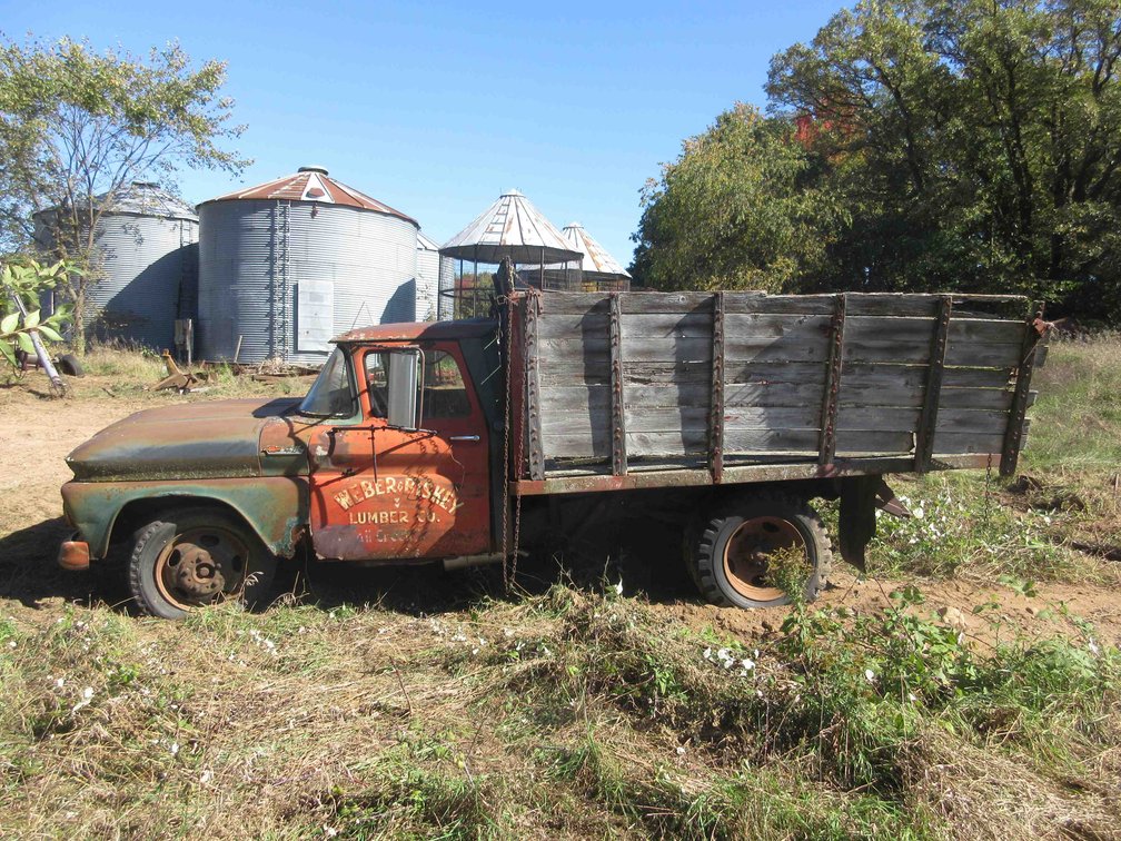 1962 Chevrolet 40 gas truck with hydraulic dump bed (non-running, no title)