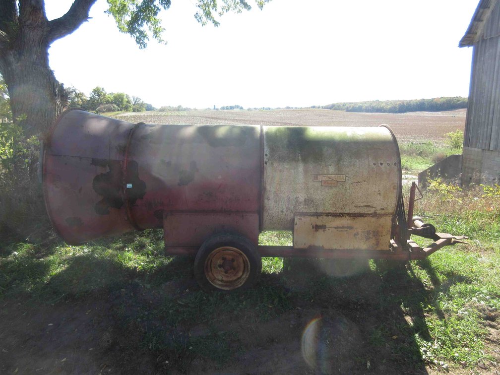 International Harvester McCormick torpedo dryer
