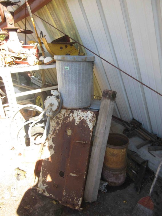 Group of scrap iron