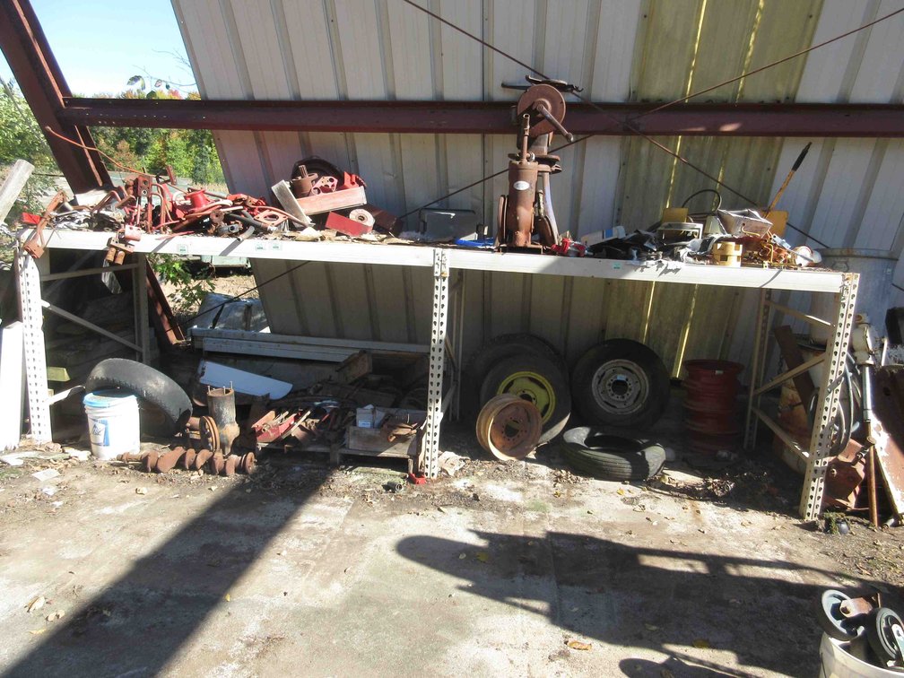 Metal pallet racking (to be removed after 3pm)