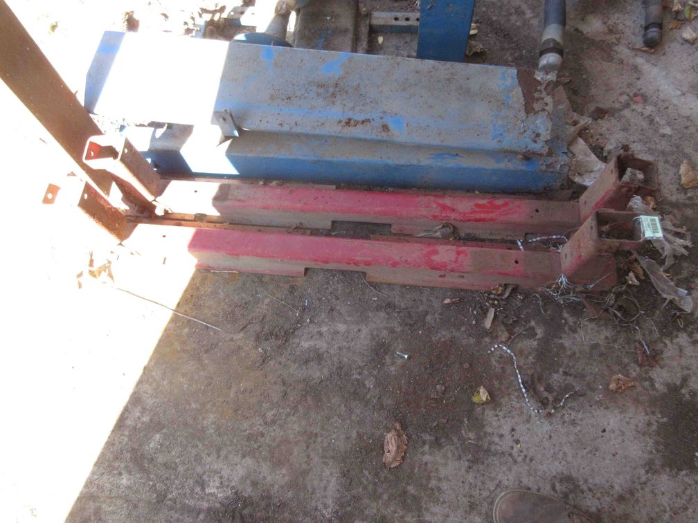 (2) Wagon bed bars