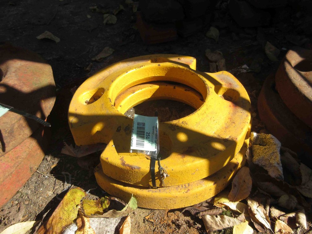 (2) International Harvester wheel weights