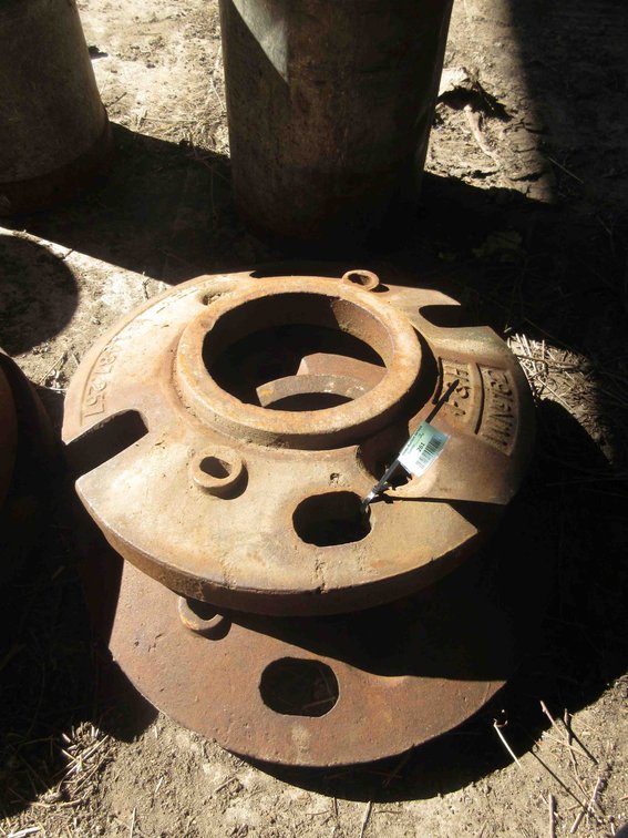 (2) F&H Tractor wheel weights