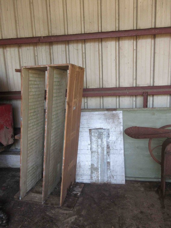 Group in back of shed