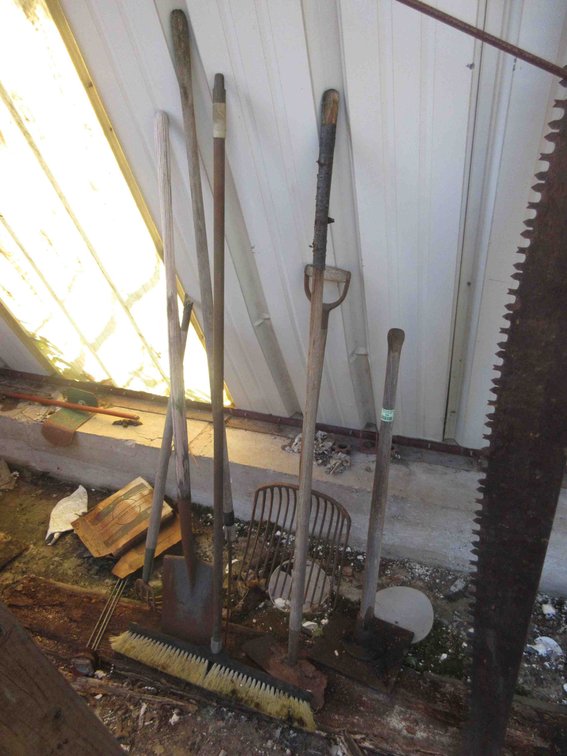 Group of yard tools