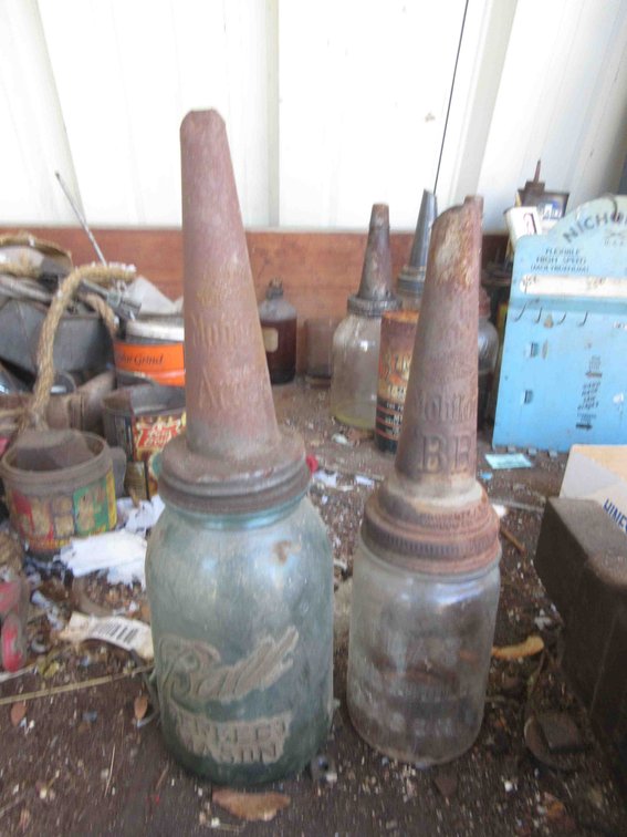 (2) Mobil Oil funnels