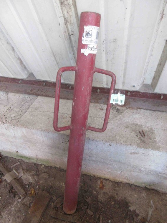 Applegate steel post pounder