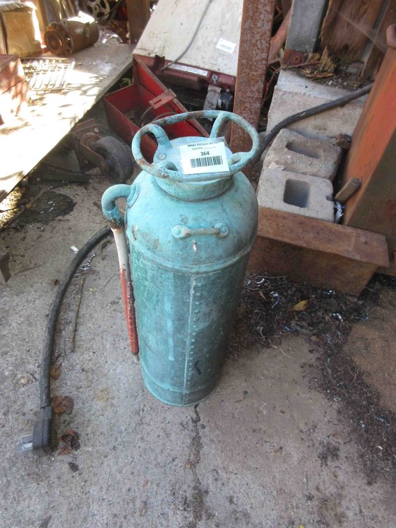Copper fire extinguisher