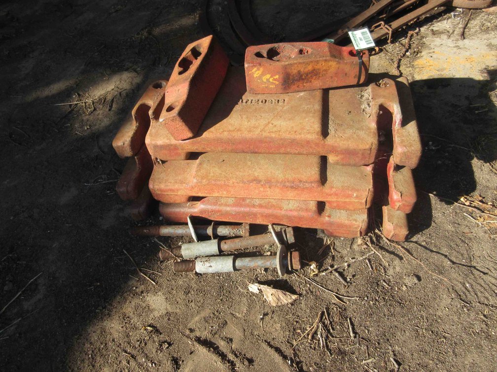 (3) Front tractor weights
