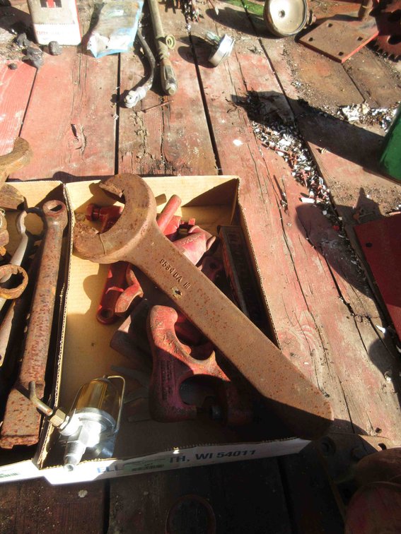 Flat of tools