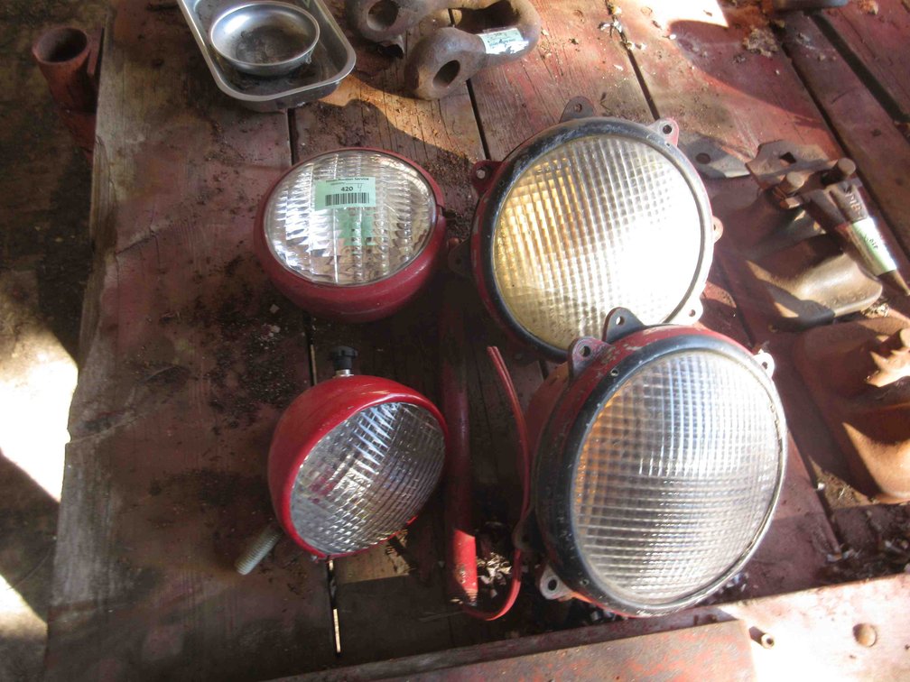 (4) Tractor lights