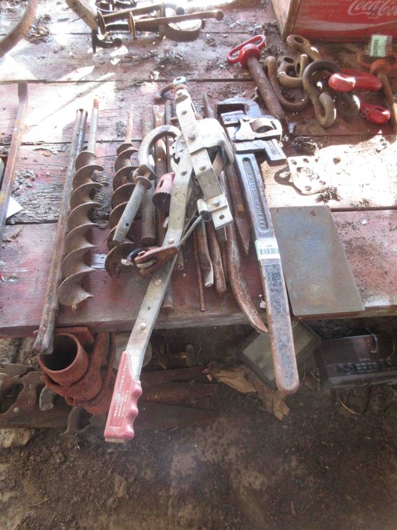 Group of antique tools
