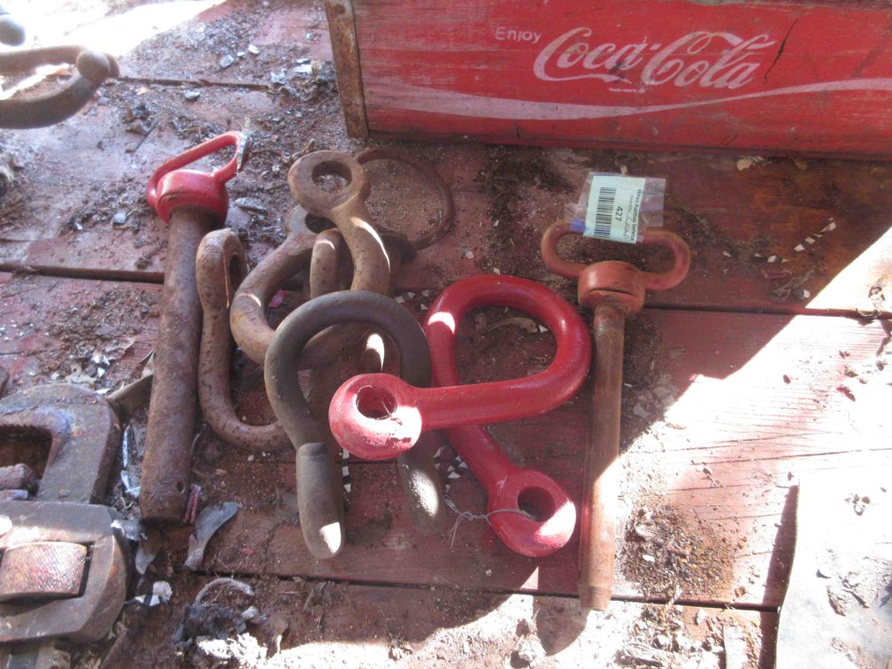 Group of clevises and pins