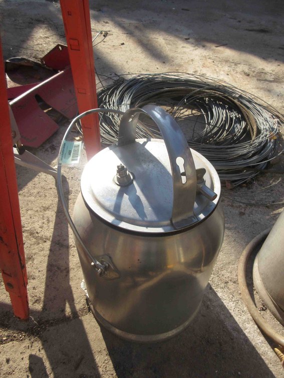 McCormick Deering milker pail