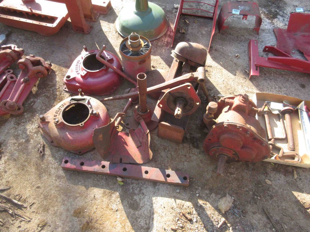 Group of International Harvester parts