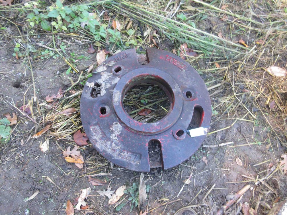 (2) F&H Tractor wheel weights