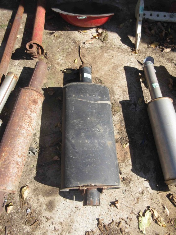 Tractor muffler