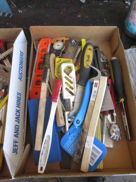 Flat of tools