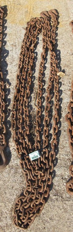 5/16" Steel chain with hooks