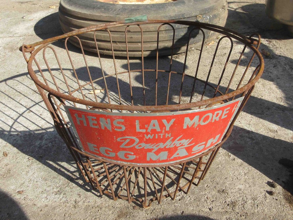 Doughboy Egg Mash wire egg basket