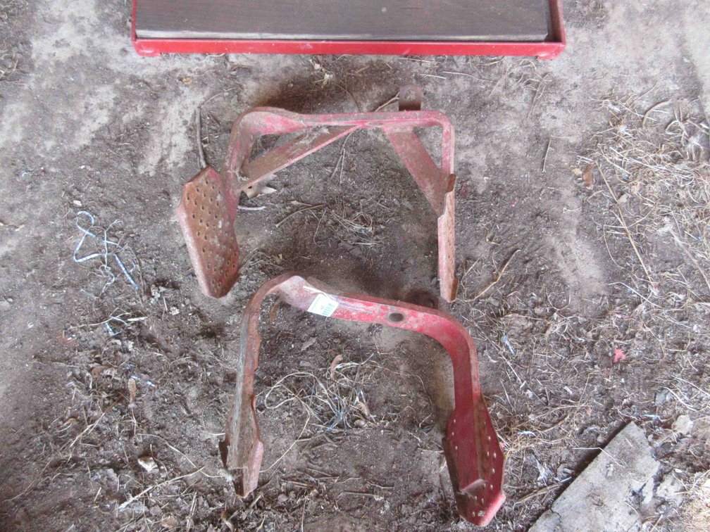 (2) Tractor steps