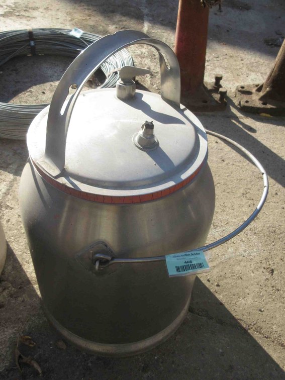 McCormick Deering milker pail