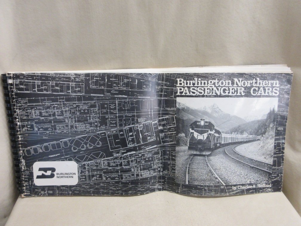 Burlington Northern Passenger cars book
