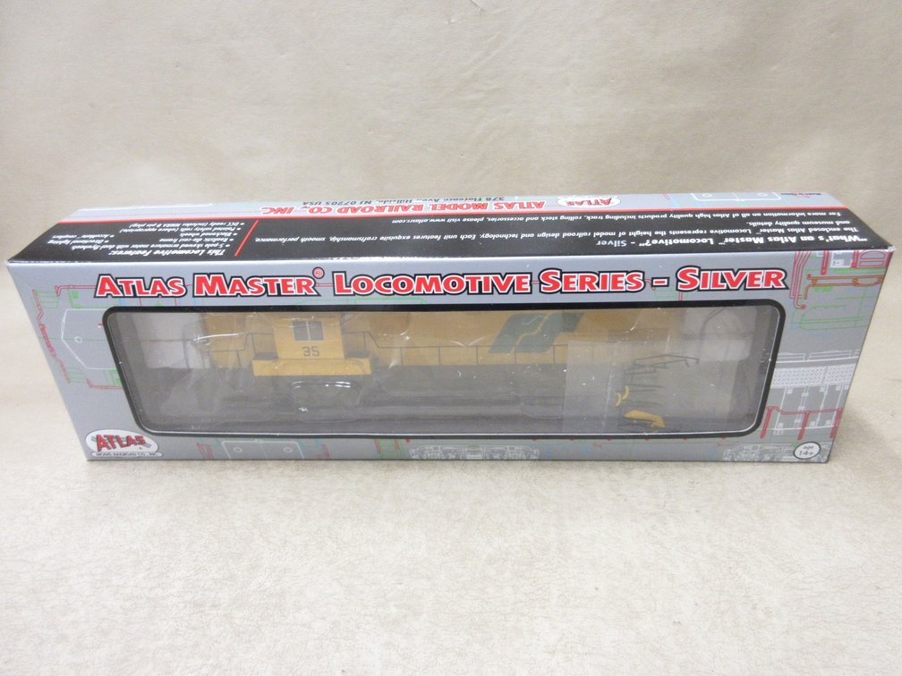 Atlas Master Silver HO scale locomotive