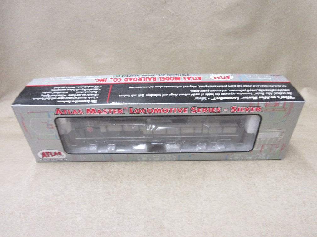 Atlas Master Silver HO scale locomotive