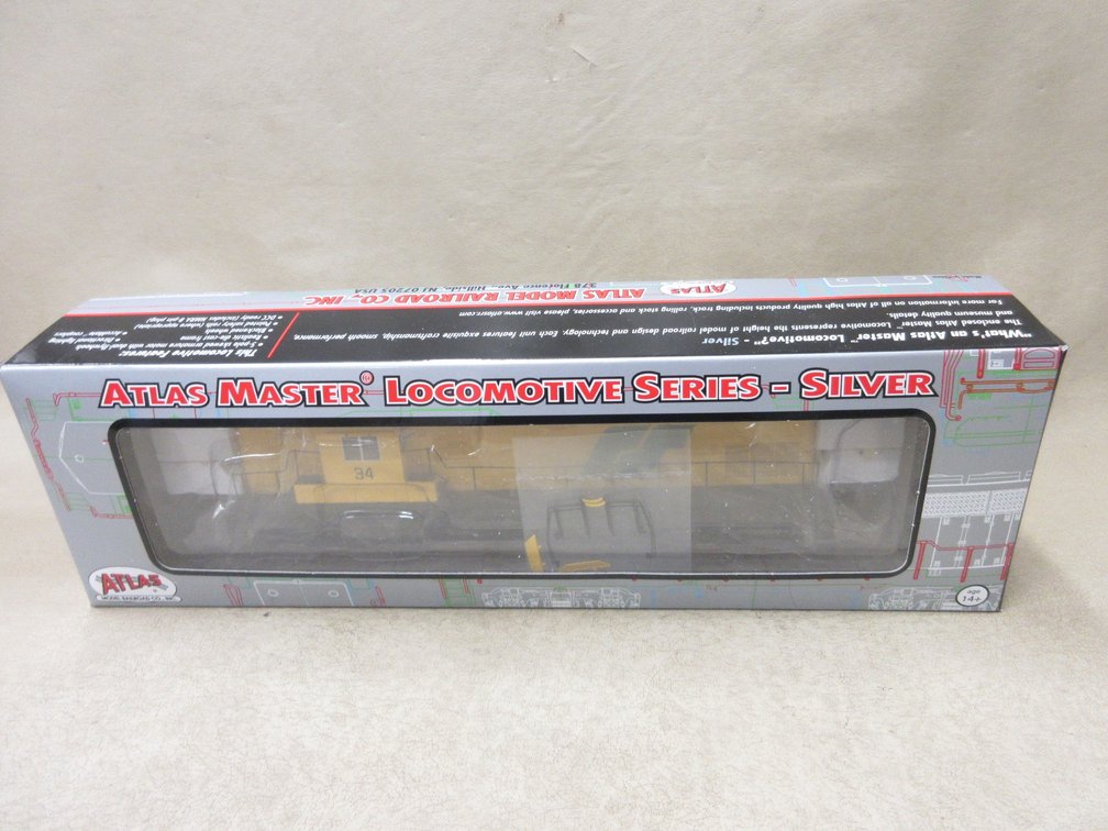 Atlas Master Silver HO scale locomotive