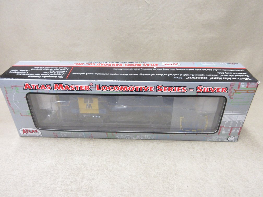 Atlas Master Silver HO scale locomotive