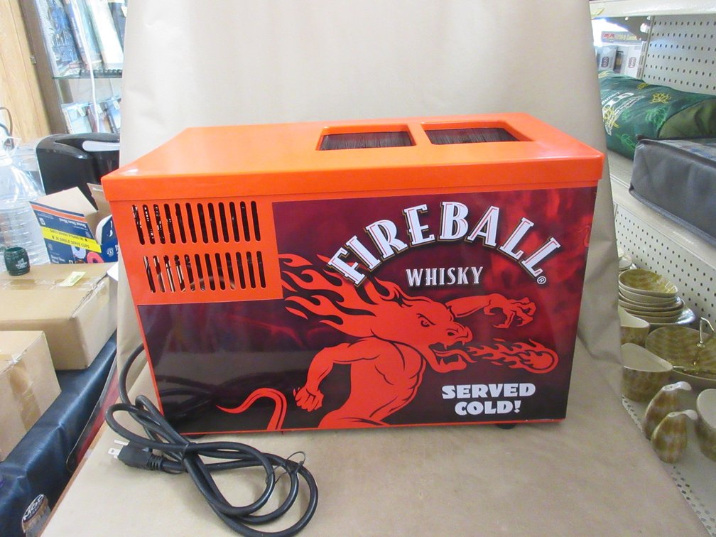 Fireball Whiskey bottle freezer