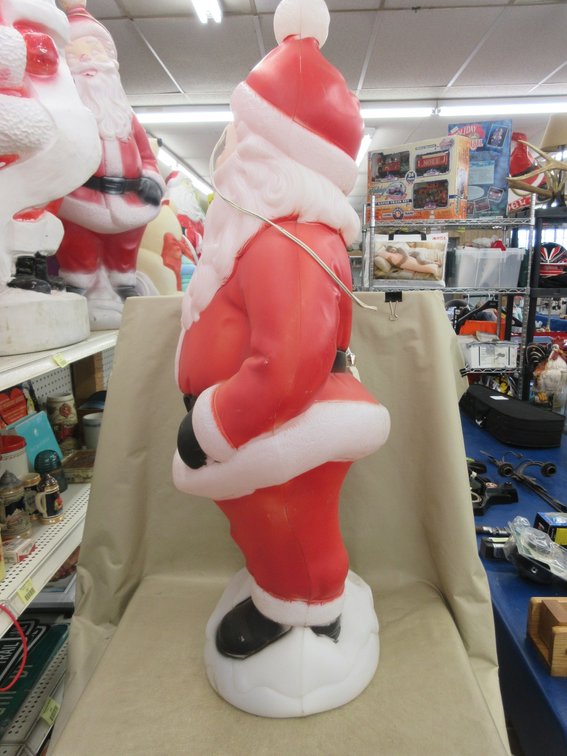 Blow mold Santa Claus