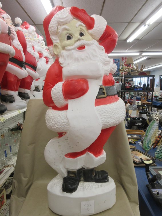 Blo mold Santa Claus