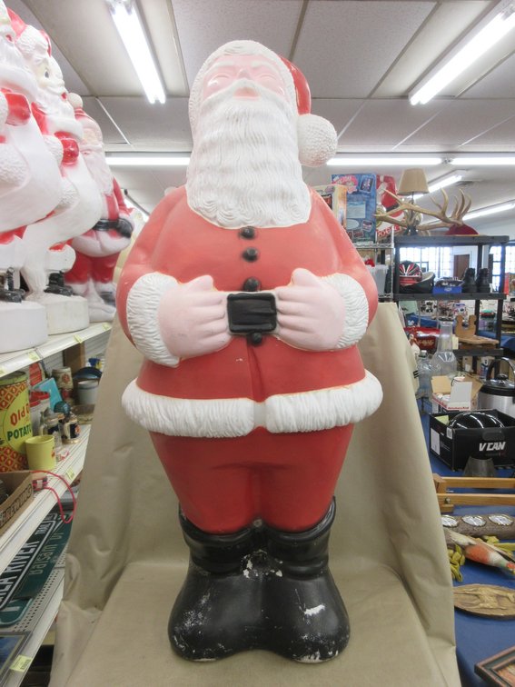 Blow Mold Santa Claus