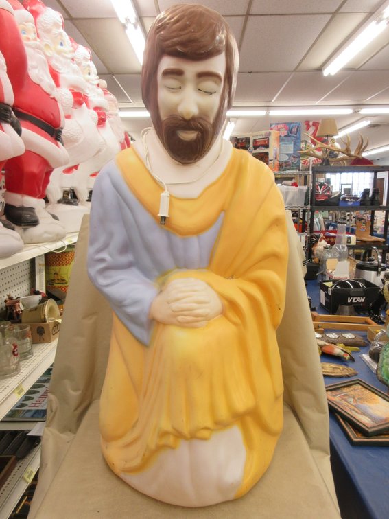 Blow mold Jesus