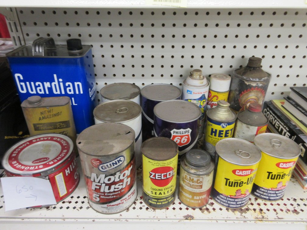 Vintage tin group