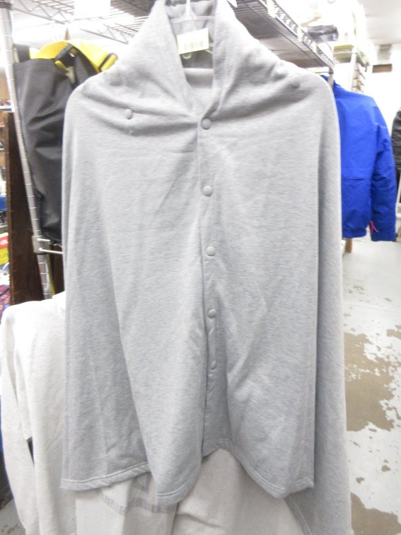 White Claw fleece cape