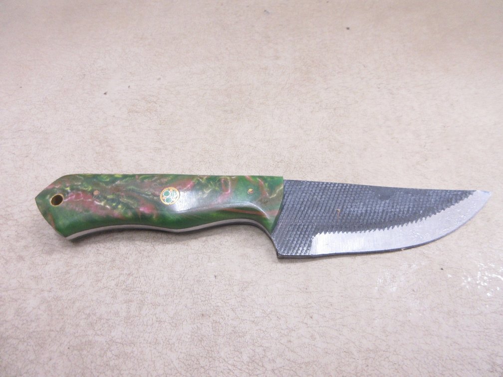 Custom hunting knife