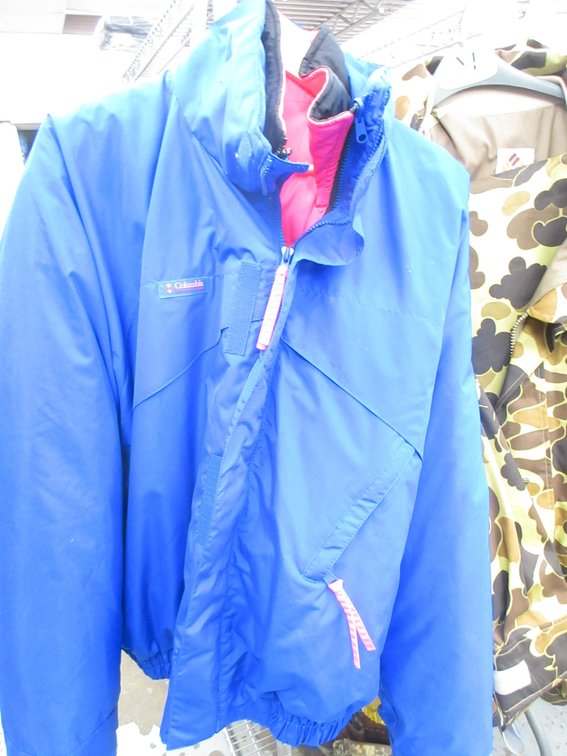 Columbia coat with zip-out liner
