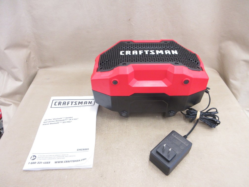 Craftsman 20V Max Bluetooth speaker