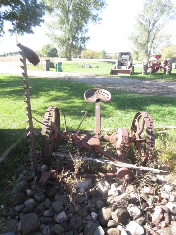 Massey Harris horse drawn sickle mower