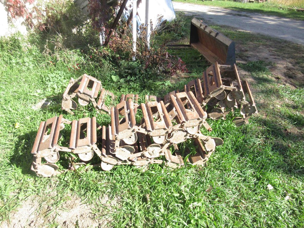 Pair of skid steer tracks