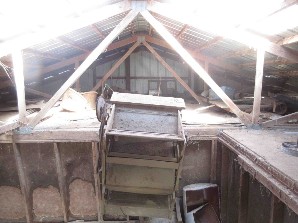 Remaining contents of shed