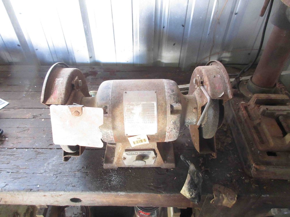 Buffalo 3/4hp bench grinder