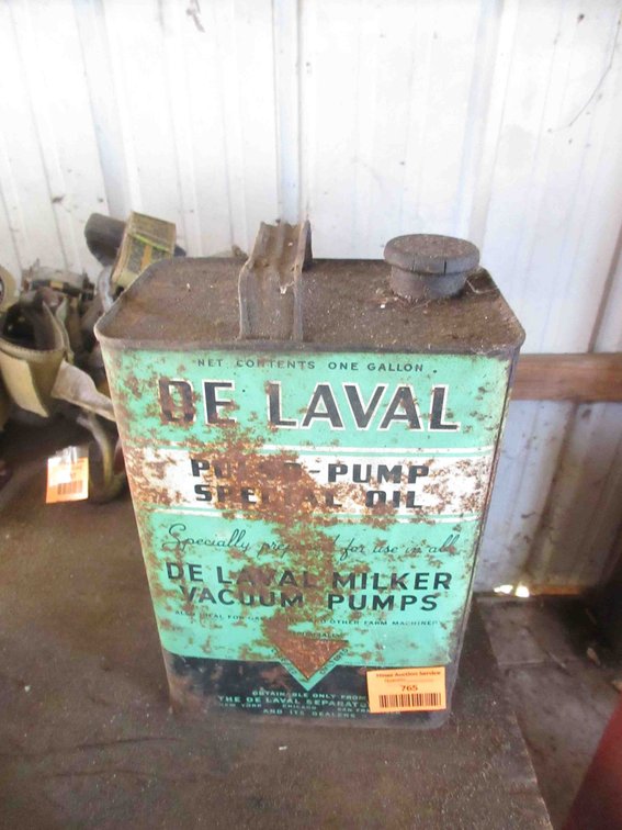 DeLaval pulse-pump special oil can