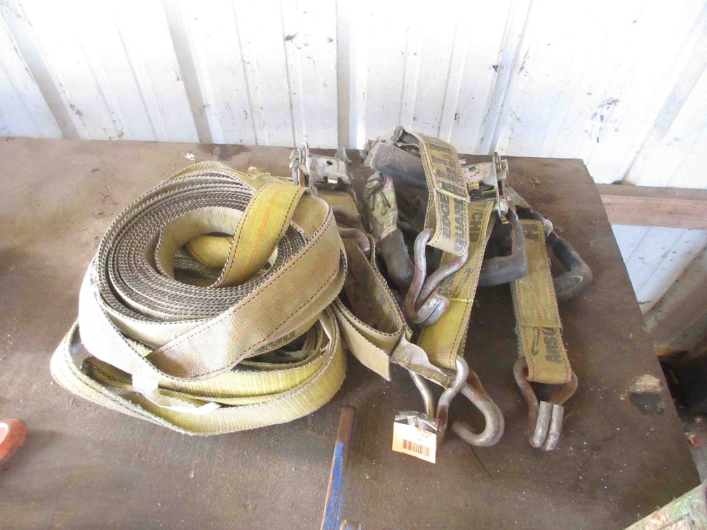Group of ratchet straps