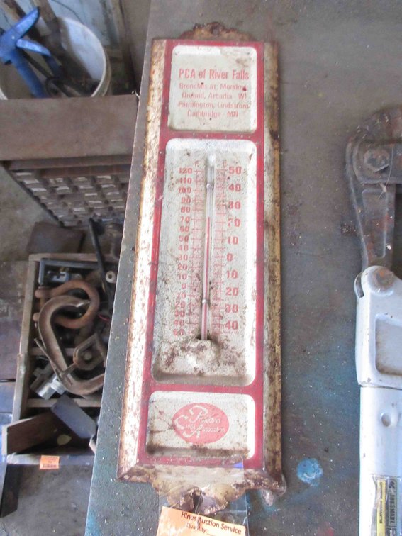 PCA of River Falls wall thermometer