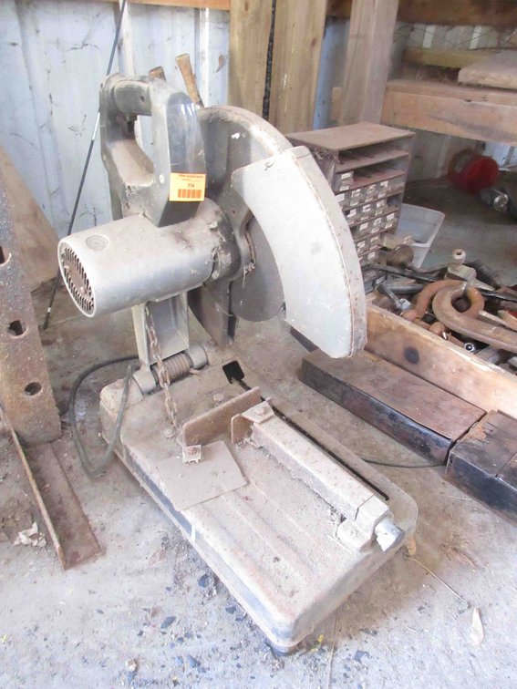 Black & Decker cut-off saw
